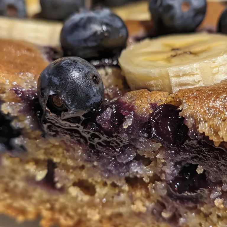 How to Make Blueberry Banana Bread with One Bowl